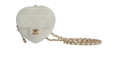2022 Heart Coin Purse On Chain, front view